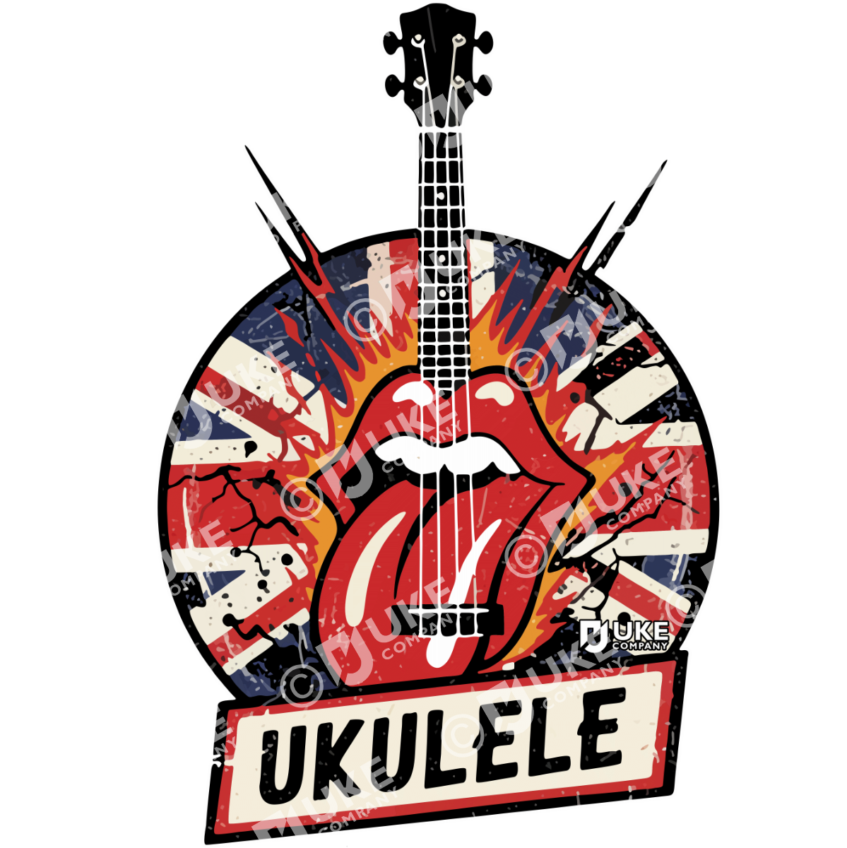 Tongue & Strings Ukulele Hoodie